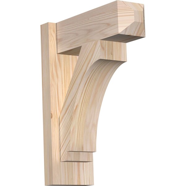 Ekena Millwork Imperial Craftsman Smooth Outlooker, Douglas Fir, 5 1/2"W x 14"D x 18"H OUT06X14X18IMP04SDF - main